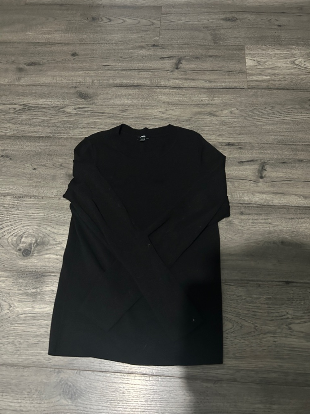 Express Black Crewneck Pullover